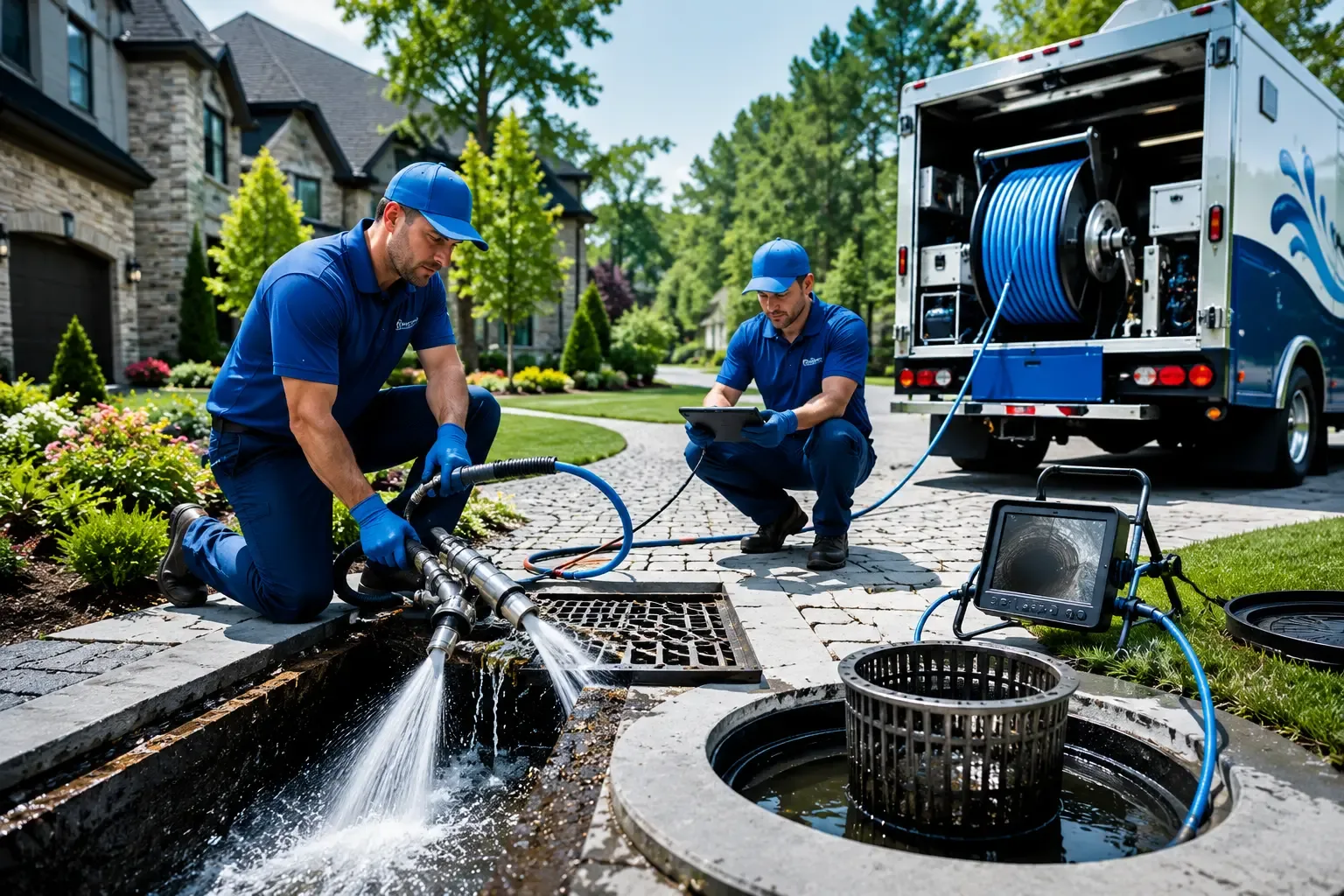 Local outdoor drain cleaning professionals in Brookton, ME